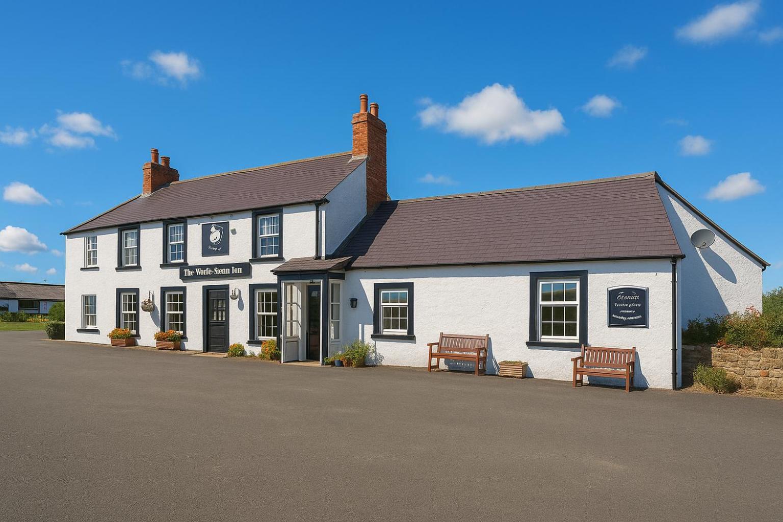 The White Swan Inn Lowick  Exterior photo